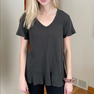 Anthropologie Left of Center Top